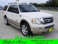 White Suede 2008 Ford Expedition King Ranch 4x4