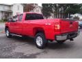 2009 Victory Red Chevrolet Silverado 2500HD LT Extended Cab 4x4  photo #7