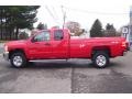 2009 Victory Red Chevrolet Silverado 2500HD LT Extended Cab 4x4  photo #8