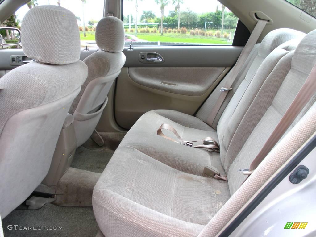 1997 Honda Accord SE Sedan Rear Seat Photo #20625442