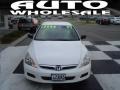 2007 Taffeta White Honda Accord Value Package Sedan  photo #2