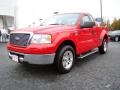 2007 Bright Red Ford F150 XLT Regular Cab  photo #6