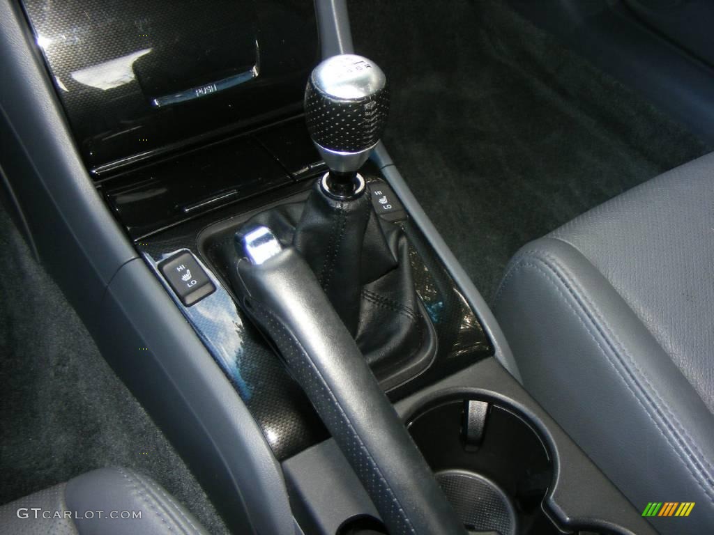 2006 Accord EX-L V6 Coupe - Alabaster Silver Metallic / Gray photo #15