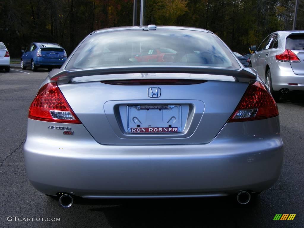 2006 Accord EX-L V6 Coupe - Alabaster Silver Metallic / Gray photo #20