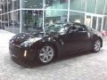 2003 Super Black Nissan 350Z Enthusiast Coupe  photo #17