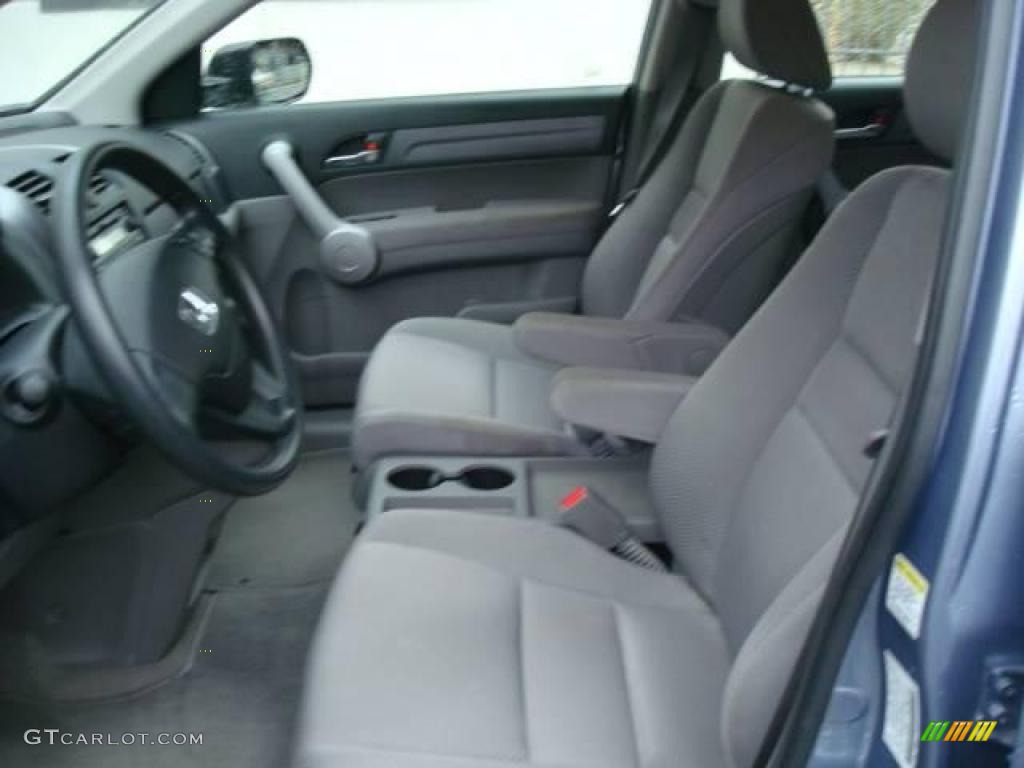 2007 CR-V LX 4WD - Glacier Blue Metallic / Gray photo #10