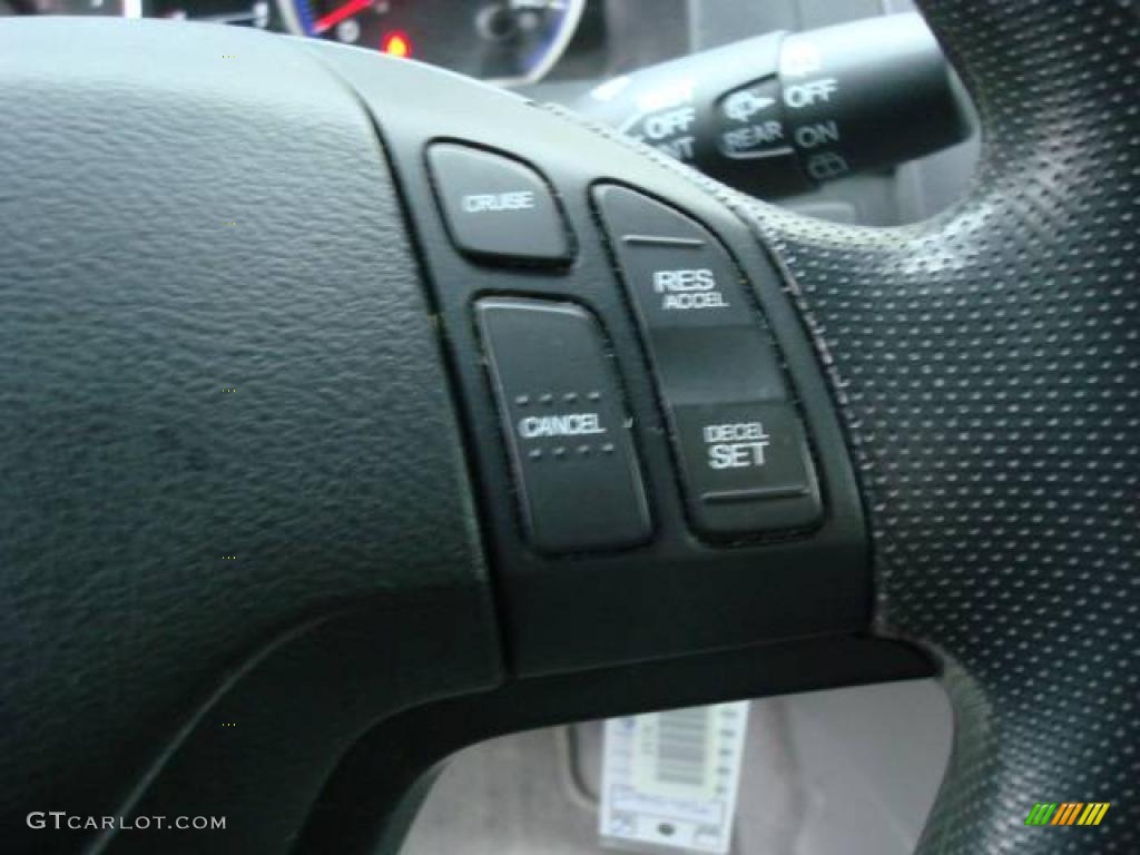 2007 CR-V LX 4WD - Glacier Blue Metallic / Gray photo #15