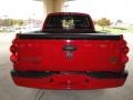 2008 Flame Red Dodge Dakota SLT Crew Cab  photo #5