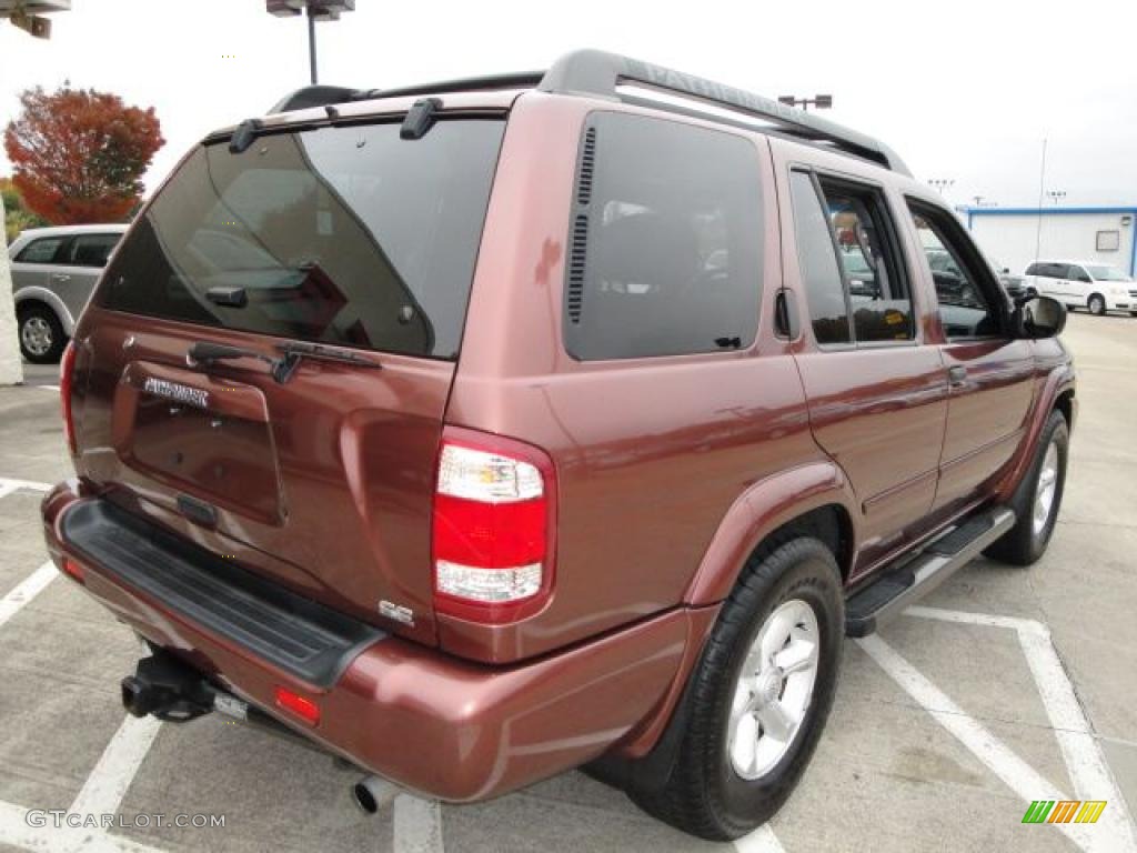 Burnt Copper Pearl 2004 Nissan Pathfinder SE 4x4 Exterior Photo #20631518
