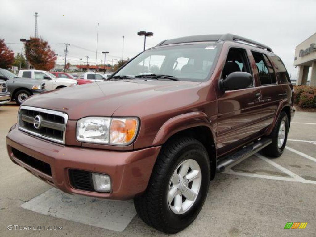 Burnt Copper Pearl 2004 Nissan Pathfinder SE 4x4 Exterior Photo #20631534