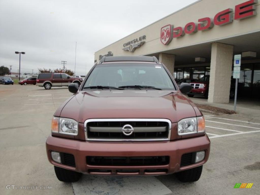 2004 Pathfinder SE 4x4 - Burnt Copper Pearl / Charcoal photo #8