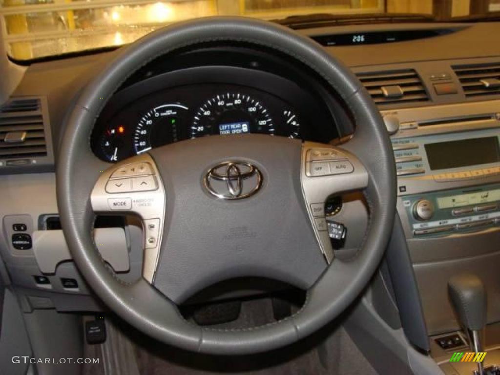 2007 Camry Hybrid - Black / Bisque photo #13