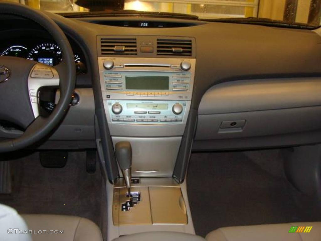 2007 Camry Hybrid - Black / Bisque photo #14
