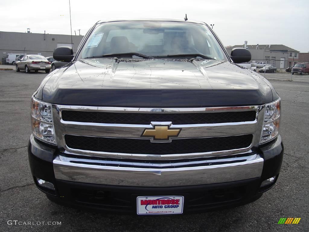 2008 Silverado 1500 LT Regular Cab - Black / Ebony photo #8