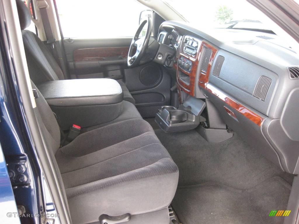 2002 Ram 1500 SLT Quad Cab - Patriot Blue Pearlcoat / Dark Slate Gray photo #30