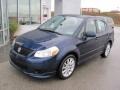 2008 Deep Sea Blue Metallic Suzuki SX4 Sedan  photo #2