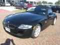 2006 Jet Black BMW Z4 3.0i Roadster  photo #3