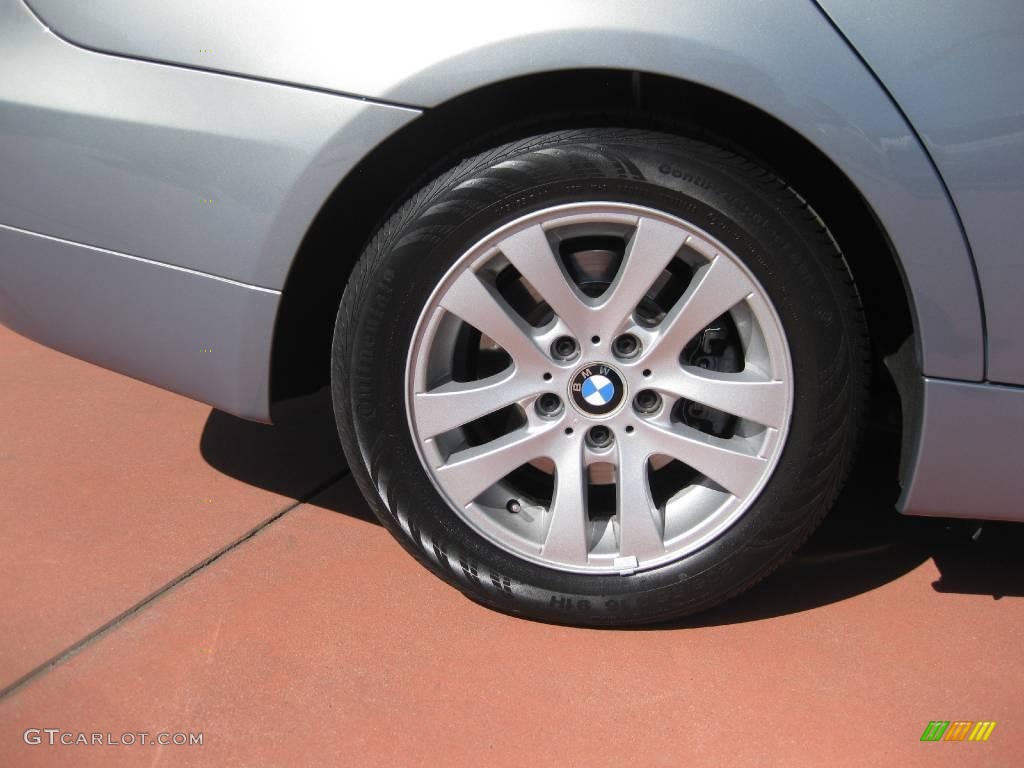 2007 3 Series 328i Sedan - Arctic Metallic / Grey Dakota Leather photo #20