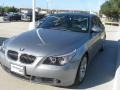 2007 Silver Grey Metallic BMW 5 Series 550i Sedan  photo #1