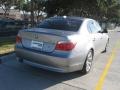 2007 Silver Grey Metallic BMW 5 Series 550i Sedan  photo #3