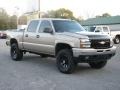 2006 Silver Birch Metallic Chevrolet Silverado 1500 Z71 Crew Cab 4x4  photo #4