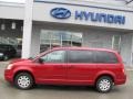 2008 Inferno Red Crystal Pearlcoat Chrysler Town & Country LX  photo #3