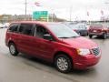 2008 Inferno Red Crystal Pearlcoat Chrysler Town & Country LX  photo #7