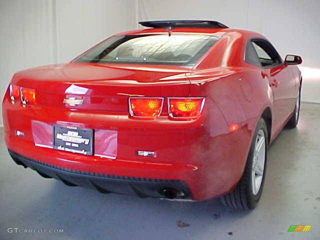 2010 Camaro LT Coupe - Victory Red / Black photo #21