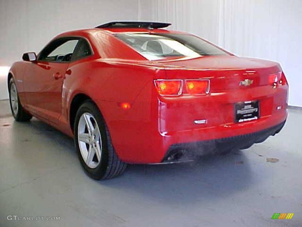 2010 Camaro LT Coupe - Victory Red / Black photo #22