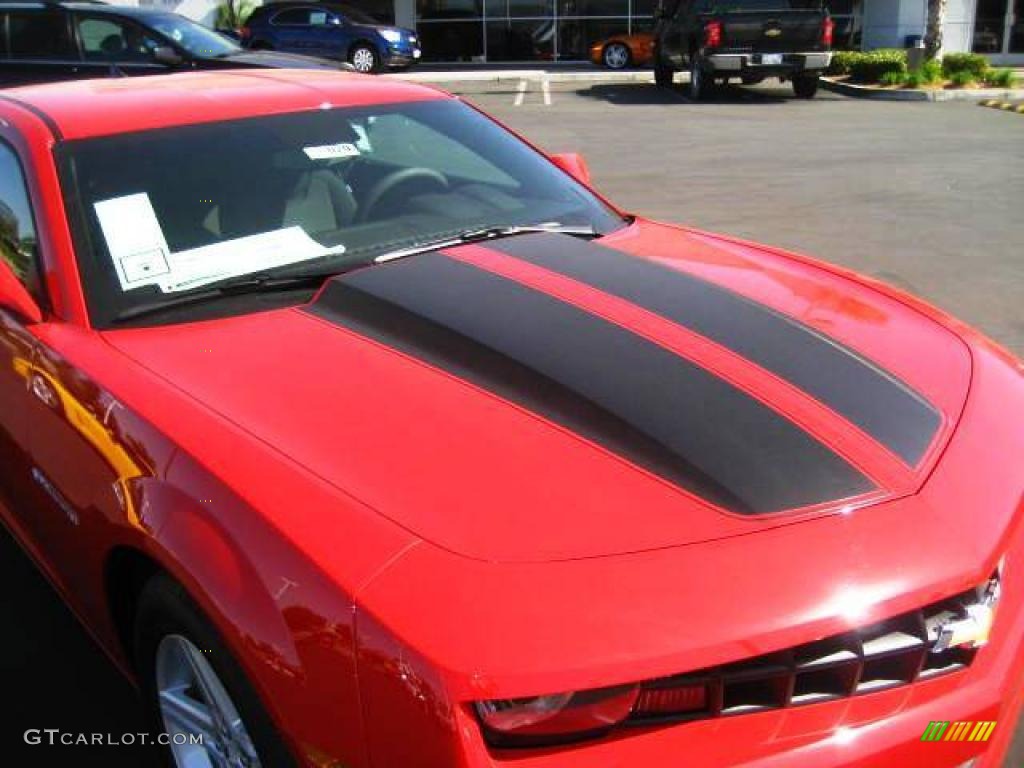 2010 Camaro LT Coupe - Victory Red / Black photo #11