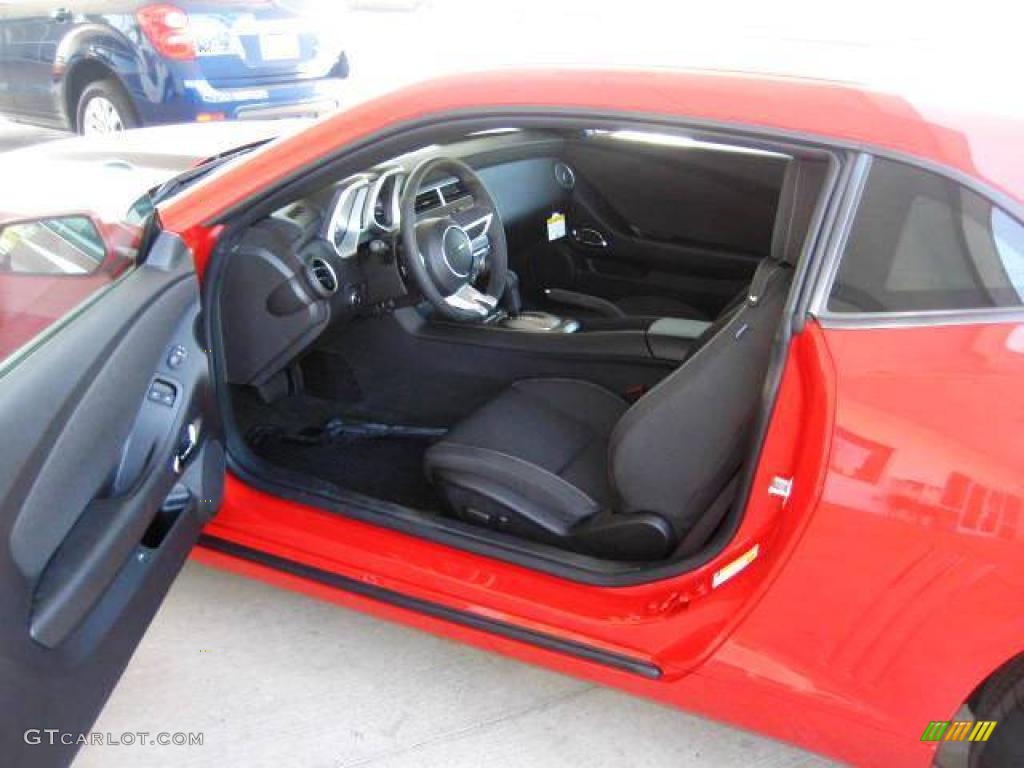 2010 Camaro LT Coupe - Victory Red / Black photo #14