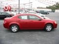 2008 Inferno Red Crystal Pearl Dodge Avenger SE  photo #13