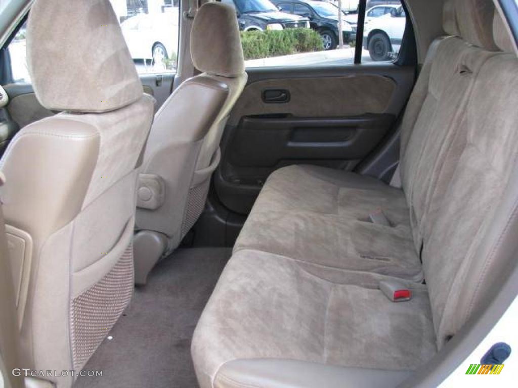 2002 CR-V EX 4WD - Taffeta White / Saddle photo #8