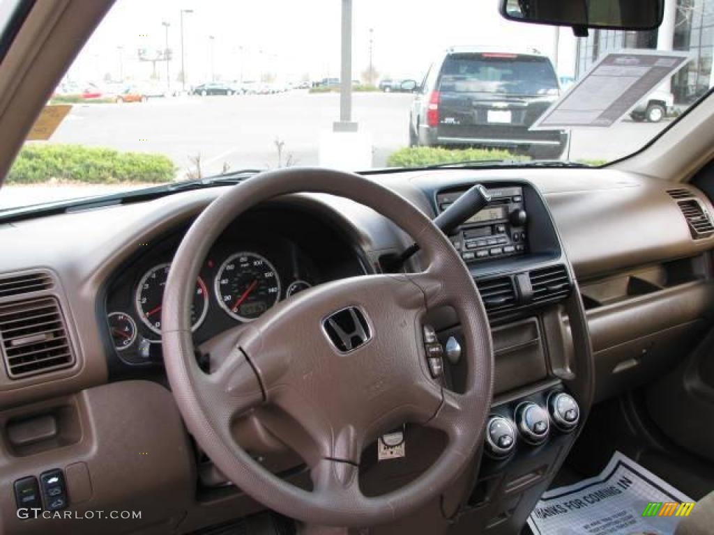 2002 CR-V EX 4WD - Taffeta White / Saddle photo #10