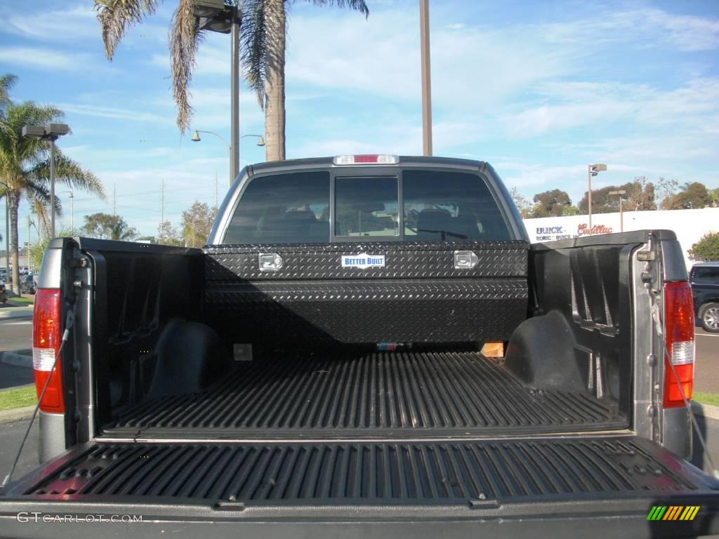 2005 F150 FX4 SuperCab 4x4 - Dark Shadow Grey Metallic / Black photo #6