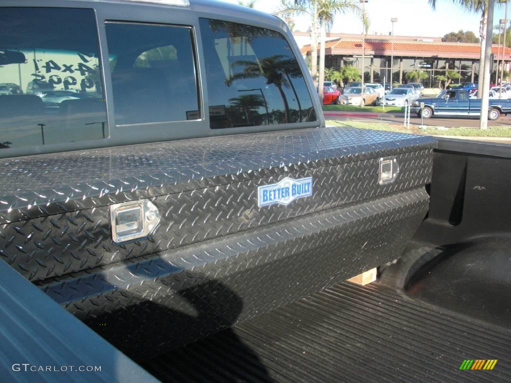 2005 F150 FX4 SuperCab 4x4 - Dark Shadow Grey Metallic / Black photo #7