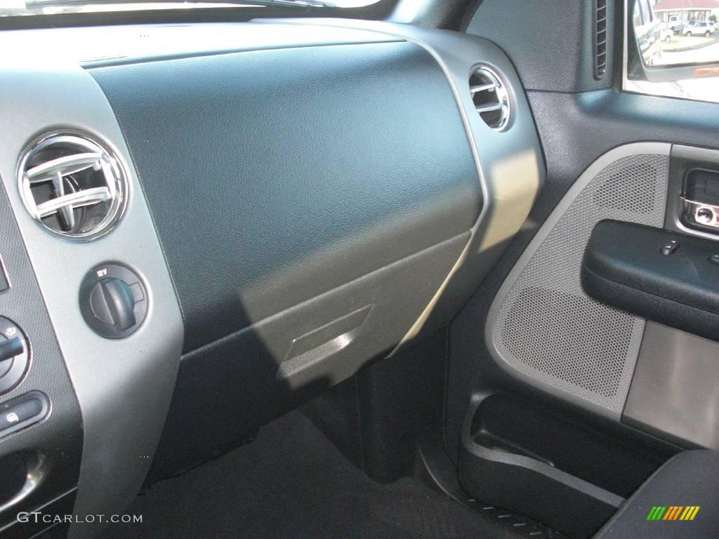 2005 F150 FX4 SuperCab 4x4 - Dark Shadow Grey Metallic / Black photo #22