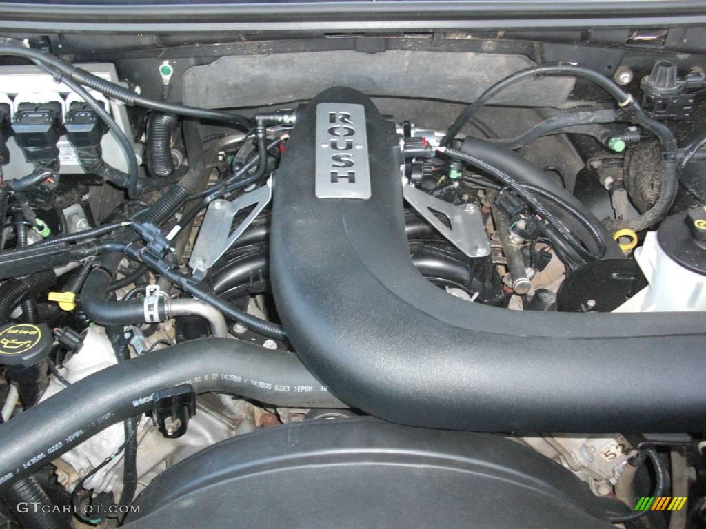 2005 F150 FX4 SuperCab 4x4 - Dark Shadow Grey Metallic / Black photo #43