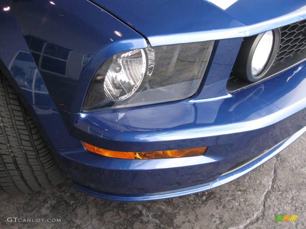 2006 Mustang GT Premium Coupe - Vista Blue Metallic / Light Parchment photo #6