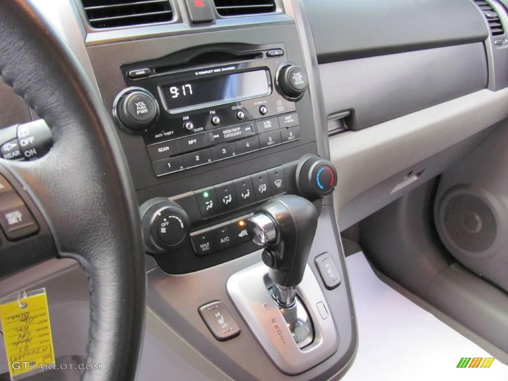 2007 CR-V EX-L 4WD - Glacier Blue Metallic / Gray photo #15