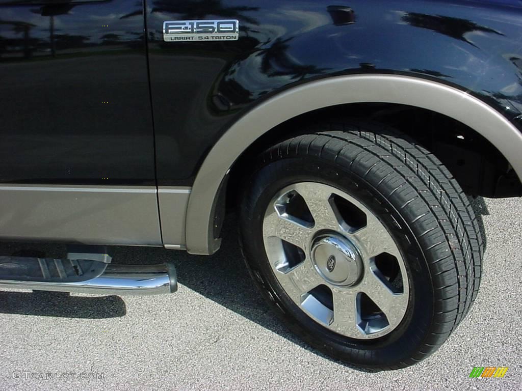 2006 F150 Lariat SuperCrew - Black / Tan photo #16