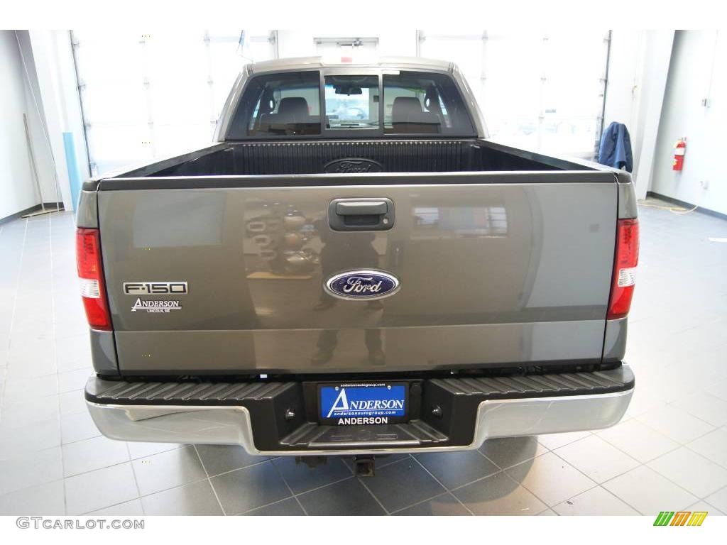 2006 F150 XLT SuperCab 4x4 - Dark Shadow Grey Metallic / Medium/Dark Flint photo #3