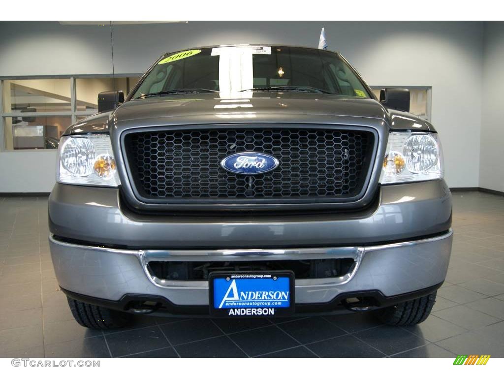 2006 F150 XLT SuperCab 4x4 - Dark Shadow Grey Metallic / Medium/Dark Flint photo #6