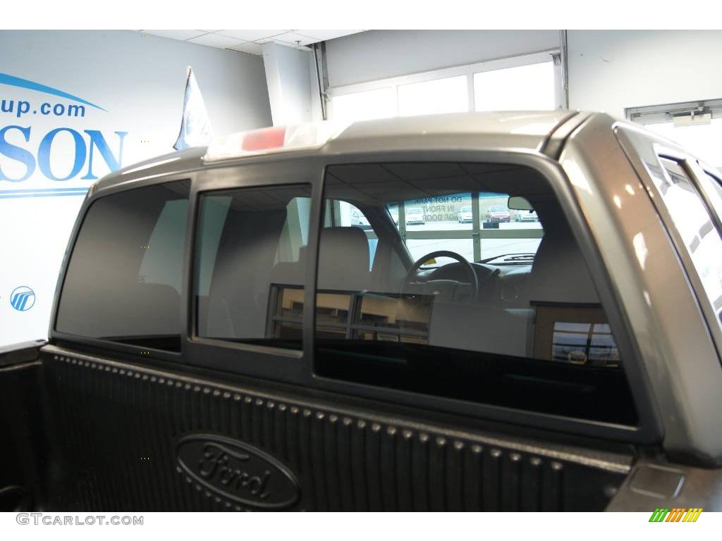 2006 F150 XLT SuperCab 4x4 - Dark Shadow Grey Metallic / Medium/Dark Flint photo #15