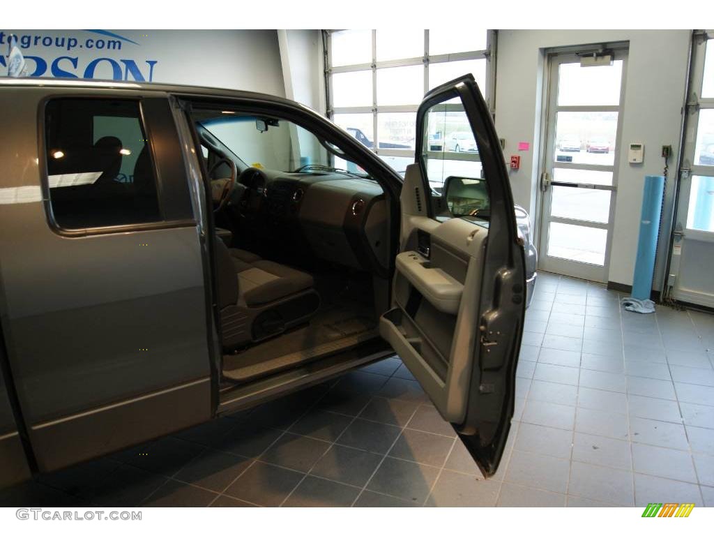 2006 F150 XLT SuperCab 4x4 - Dark Shadow Grey Metallic / Medium/Dark Flint photo #20