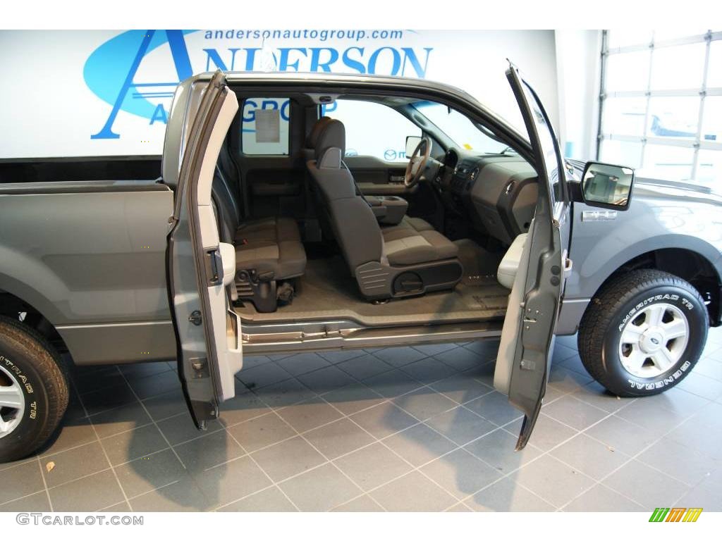 2006 F150 XLT SuperCab 4x4 - Dark Shadow Grey Metallic / Medium/Dark Flint photo #21