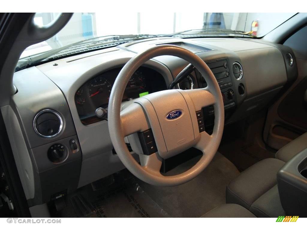 2006 F150 XLT SuperCab 4x4 - Dark Shadow Grey Metallic / Medium/Dark Flint photo #30