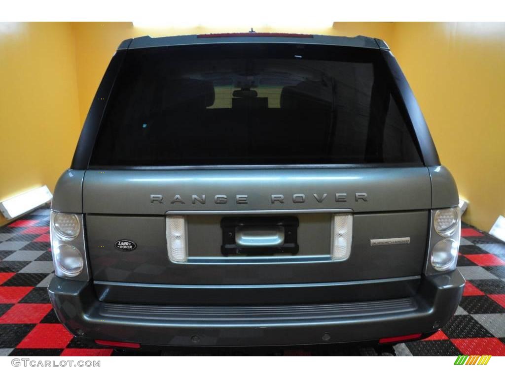 2006 Range Rover Supercharged - Giverny Green Metallic / Ivory/Aspen photo #5