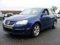 2008 Laser Blue Metallic Volkswagen Jetta SE Sedan  photo #1