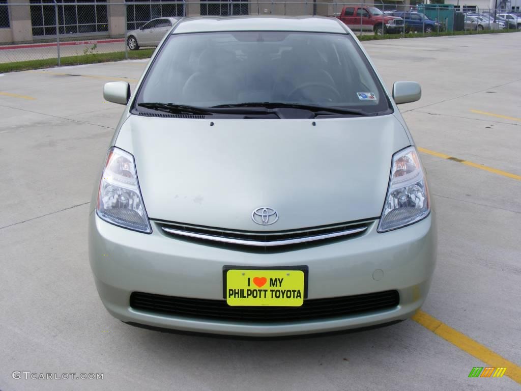 2007 Prius Hybrid Touring - Silver Pine Green Mica / Dark Gray photo #8